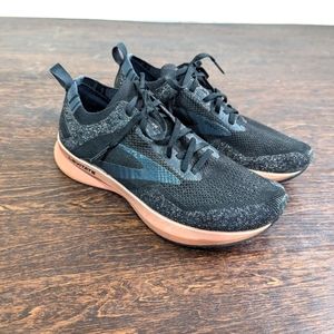 Brooks Levitate Energize Neutral Knit Running Sneakers